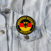 Duitsland Round Emblem Ronde Button 7,6 Cm (In situ)