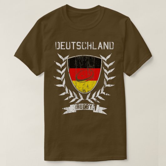 Duitsland Rugby Jersey 2023 Deutschland Rugby T-shirt (Design voorkant)