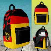 Duitsland rugzak, patriottisch, Duitse vlag Bedrukte Rugzak