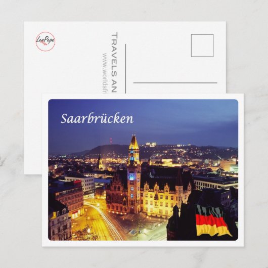 Duitsland - Saarbrucken - Briefkaart (Voorkant / Achterkant)