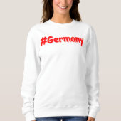 "#Duitsland" Schattig ontwerp. Koop nu Trui (Voorkant)