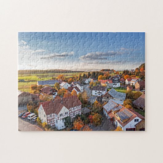 Duitsland Schilderachtig puzzelberg — kunstcomplex Legpuzzel (Horizontaal)