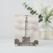  Duitsland, Siegessaule Column Briefkaart (Staand voorkant)