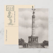  Duitsland, Siegessaule Column Briefkaart (Voorkant / Achterkant)