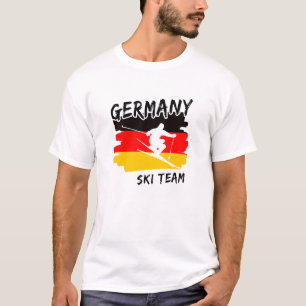 Duitsland Ski T-shirt