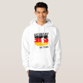 Duitsland Skiën Hoodie (Voorkant volledig)