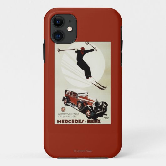 Duitsland - Skier Jumping Case-Mate iPhone Case (Achterkant)
