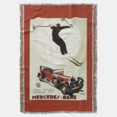 Duitsland - Skier Jumping Deken (Voorkant Verticaal)