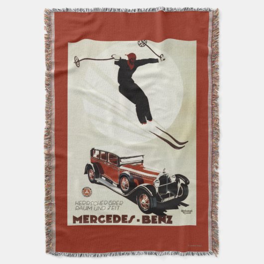 Duitsland - Skier Jumping Deken (Voorkant Verticaal)