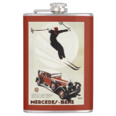 Duitsland - Skier Jumping Heupfles (Voorkant)