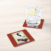 Duitsland - Skier Jumping Kartonnen Onderzetters (Insitu)