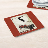 Duitsland - Skier Jumping Kartonnen Onderzetters (Schuin)