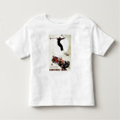 Duitsland - Skier Jumping Kinder Shirts (Voorkant)