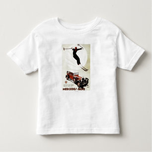 Duitsland - Skier Jumping Kinder Shirts