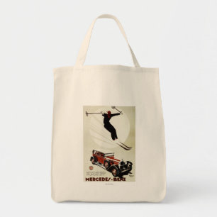 Duitsland - Skier Jumping Tote Bag