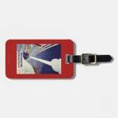 Duitsland - Skiing in the Black Forest Bagagelabel (Voorkant horizontaal)