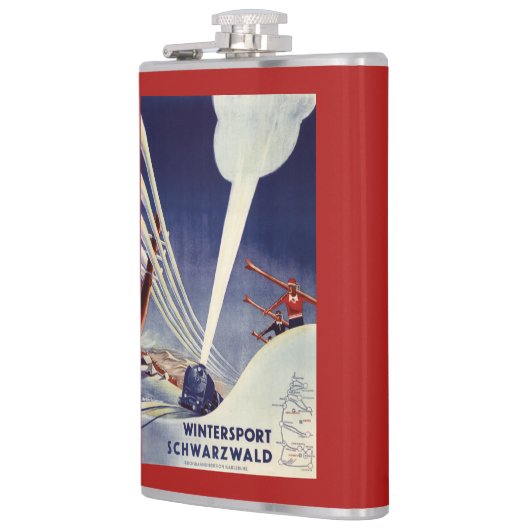 Duitsland - Skiing in the Black Forest Heupfles (Links)