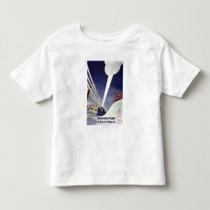 Duitsland - Skiing in the Black Forest Kinder Shirts