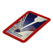 Duitsland - Skiing in the Black Forest Magneet (Linkerzijde)