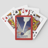 Duitsland - Skiing in the Black Forest Pokerkaarten (Achterkant)