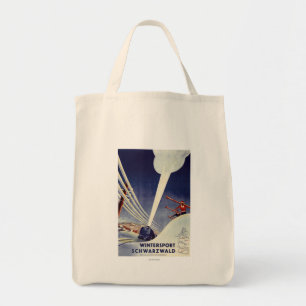Duitsland - Skiing in the Black Forest Tote Bag