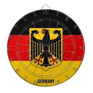 "Duitsland slaat toe!" patriottisch dartbord
