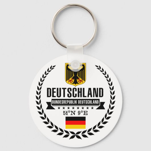 Duitsland Sleutelhanger (Voorkant)