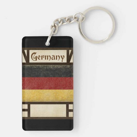 Duitsland Sleutelhanger Souvenir (achterkant)