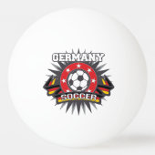 Duitsland Soccer Burst Pingpongbal (Voorkant)