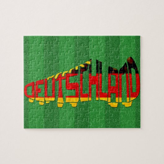 Duitsland Soccer Cleat Legpuzzel (Horizontaal)