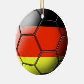 Duitsland Soccer Ornament (Rechts)