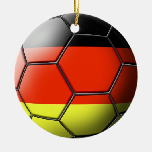 Duitsland Soccer Ornament (Voorkant)