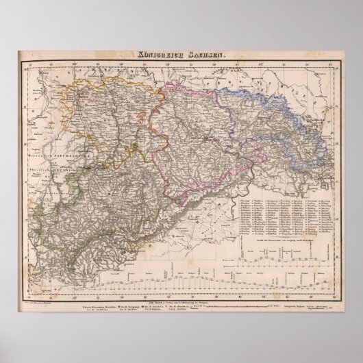 Duitsland Spoorweg Poster (Voorkant)