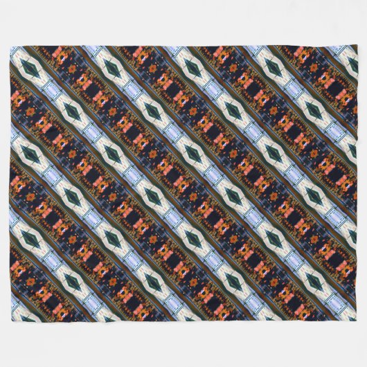  Duitsland Station München Marienplatz Fleece Deken (Voorkant (Horizontaal))