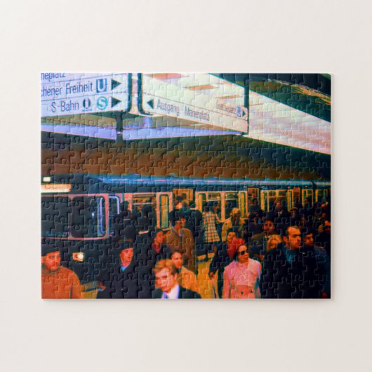 Duitsland Station München Marienplatz Legpuzzel (Horizontaal)