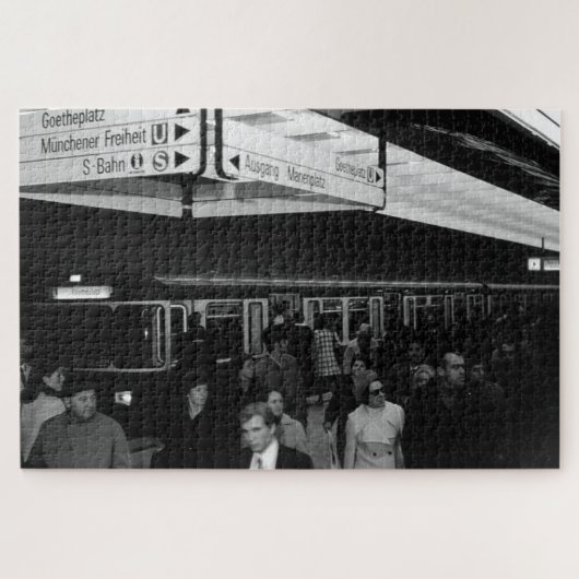  Duitsland Station München Marienplatz Legpuzzel (Horizontaal)
