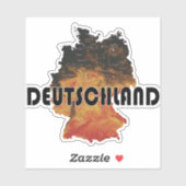 Duitsland Sticker (Vel)