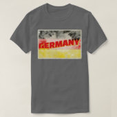Duitsland  stijl retro souvenir t-shirt (Design voorkant)