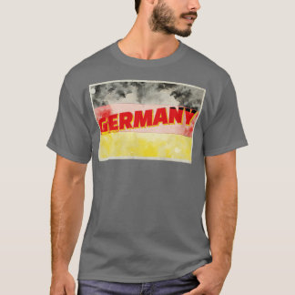 Duitsland  stijl retro souvenir t-shirt