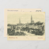  Duitsland, Strassburg Briefkaart (Voorkant / Achterkant)