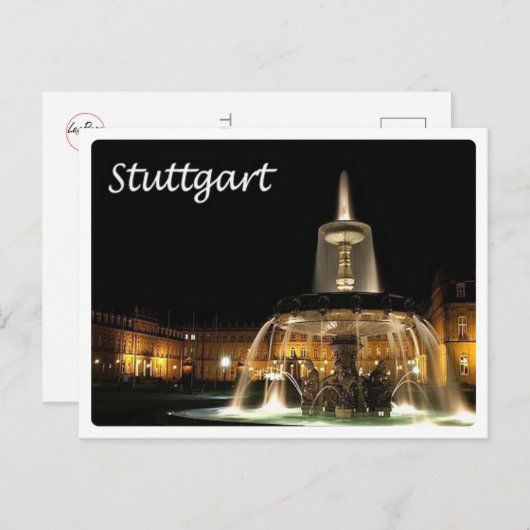 Duitsland - Stuttgart - Briefkaart (Voorkant / Achterkant)