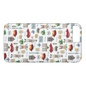 Duitsland | Symbolen Patroon Case-Mate iPhone Case (Achterkant (Horizontaal))