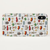 Duitsland | Symbolen Patroon Case-Mate iPhone Case (Achterkant (horizontaal))