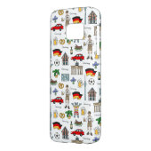 Duitsland | Symbolen Patroon Case-Mate Samsung Galaxy Hoesje (Achterkant Links)