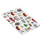 Duitsland | Symbolen Patroon Magneet (Rechterzijde)