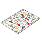 Duitsland | Symbolen Patroon Notitieboek (Linkerzijde)