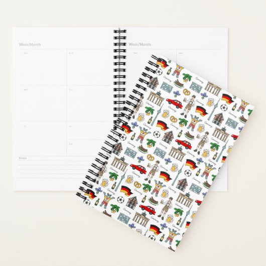 Duitsland | Symbolen Patroon Planner (Display)