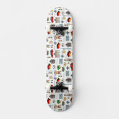 Duitsland | Symbolen Patroon Skateboard (Voorkant)