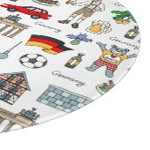 Duitsland | Symbolen Patroon Snijplank (Hoek)