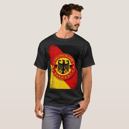 Duitsland T-shirt (Voorkant volledig)